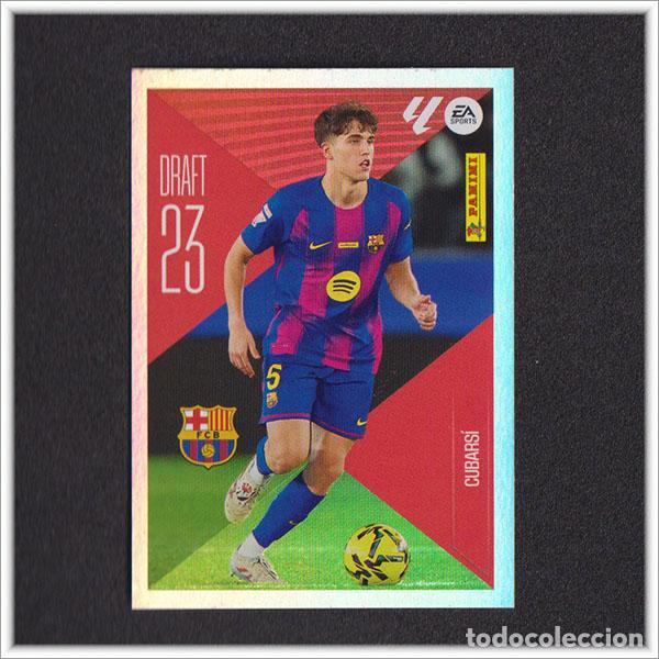 Cromos de Futebol: LIGA ESTE 2026 2027 26 27 PANINI CUBARSI 6 DRAFT 23 BARCELONA BAR&Ccedil;A ALBUM COLECCI&Oacute;N 1&ordf; EDICI&Oacute;N