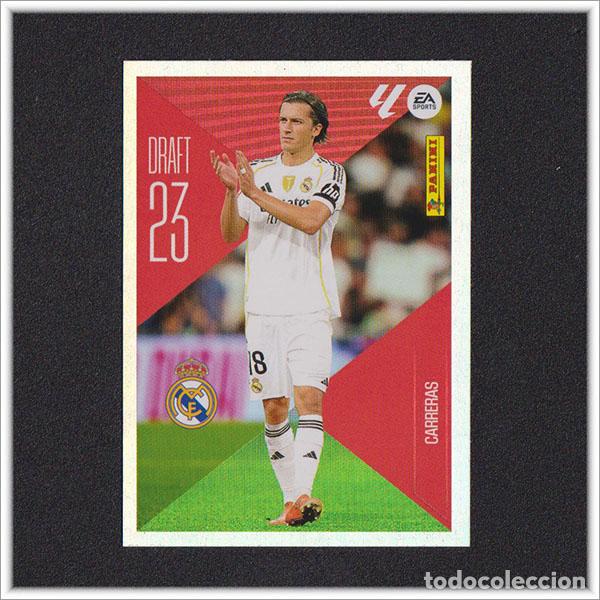 Cartes &agrave; collectionner de Football: LIGA ESTE 2026 2027 26 27 PANINI CARRERAS 5 DRAFT 23 REAL MADRID ALBUM COLECCI&Oacute;N 1&ordf; EDICI&Oacute;N