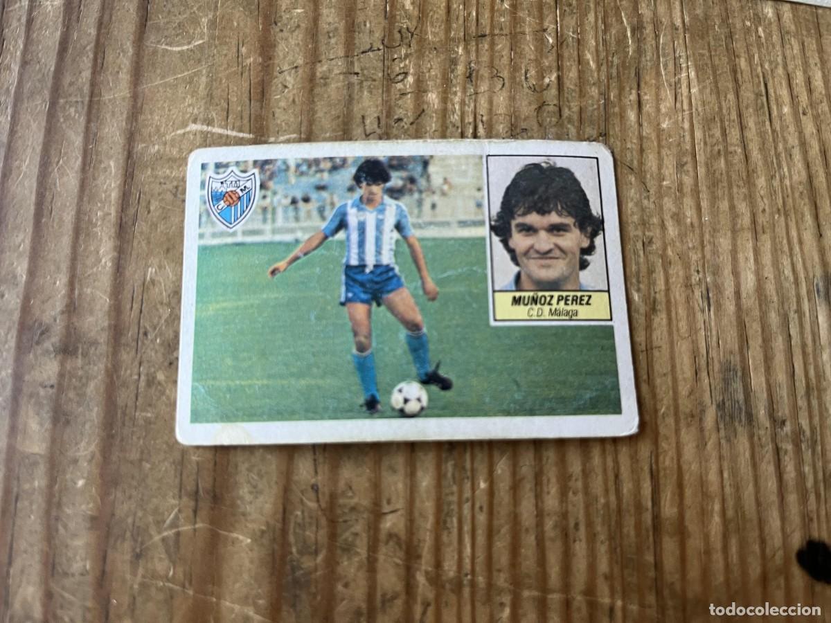 Cartes &agrave; collectionner de Football: CROMO SIN PEGAR NUNCA PEGADO ALBUM LIGA ESTE 84 85 1984 1985 MALAGA MU&Ntilde;OZ PEREZ