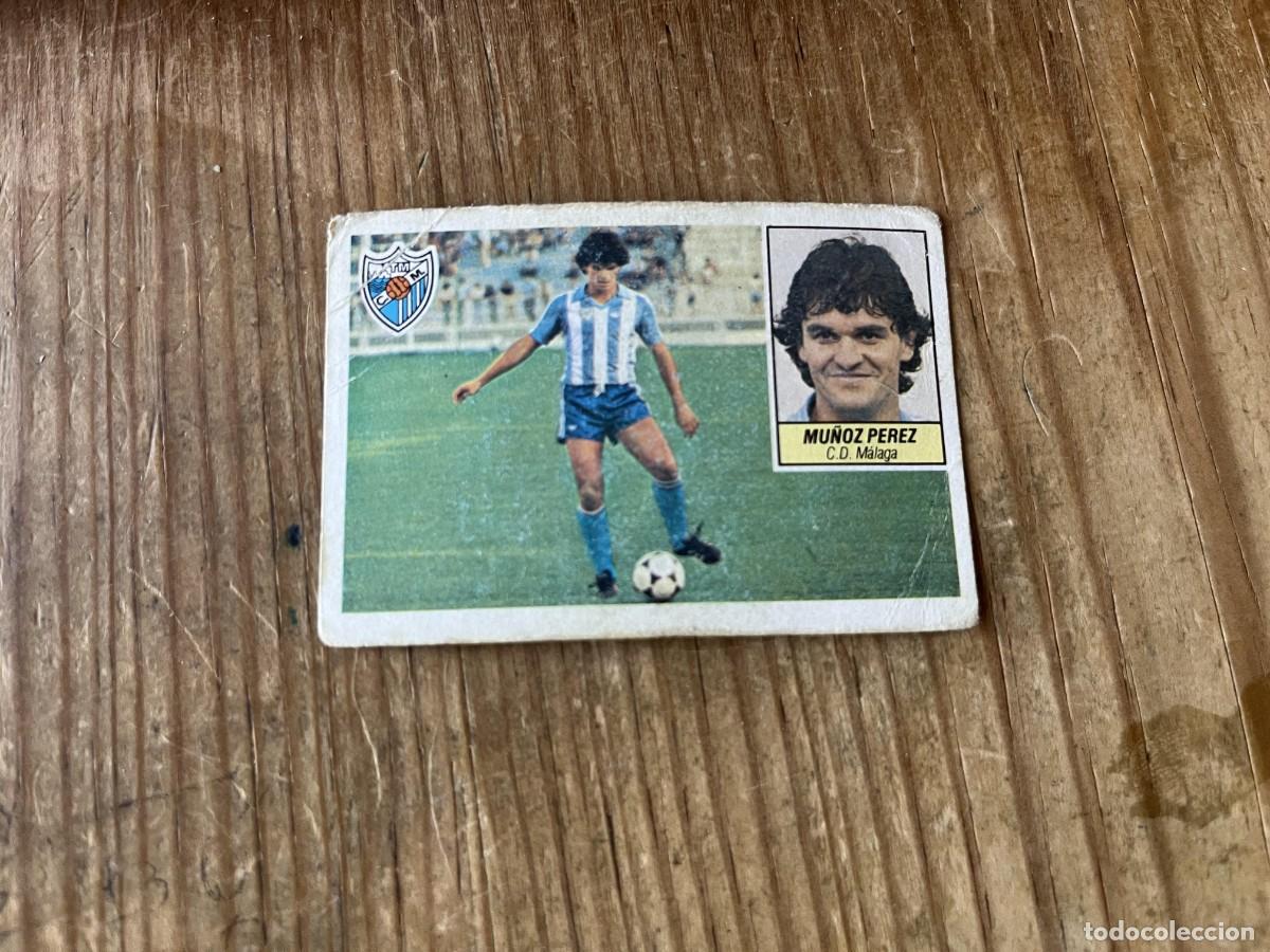 Cartes &agrave; collectionner de Football: CROMO SIN PEGAR NUNCA PEGADO ALBUM LIGA ESTE 84 85 1984 1985 MALAGA MU&Ntilde;OZ PEREZ