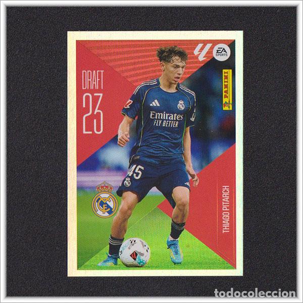 Cartes &agrave; collectionner de Football: LIGA ESTE 2026 2027 26 27 PANINI THIAGO PITARCH 22 DRAFT 23 REAL MADRID ALBUM COLECCI&Oacute;N 1&ordf; EDICI&Oacute;N