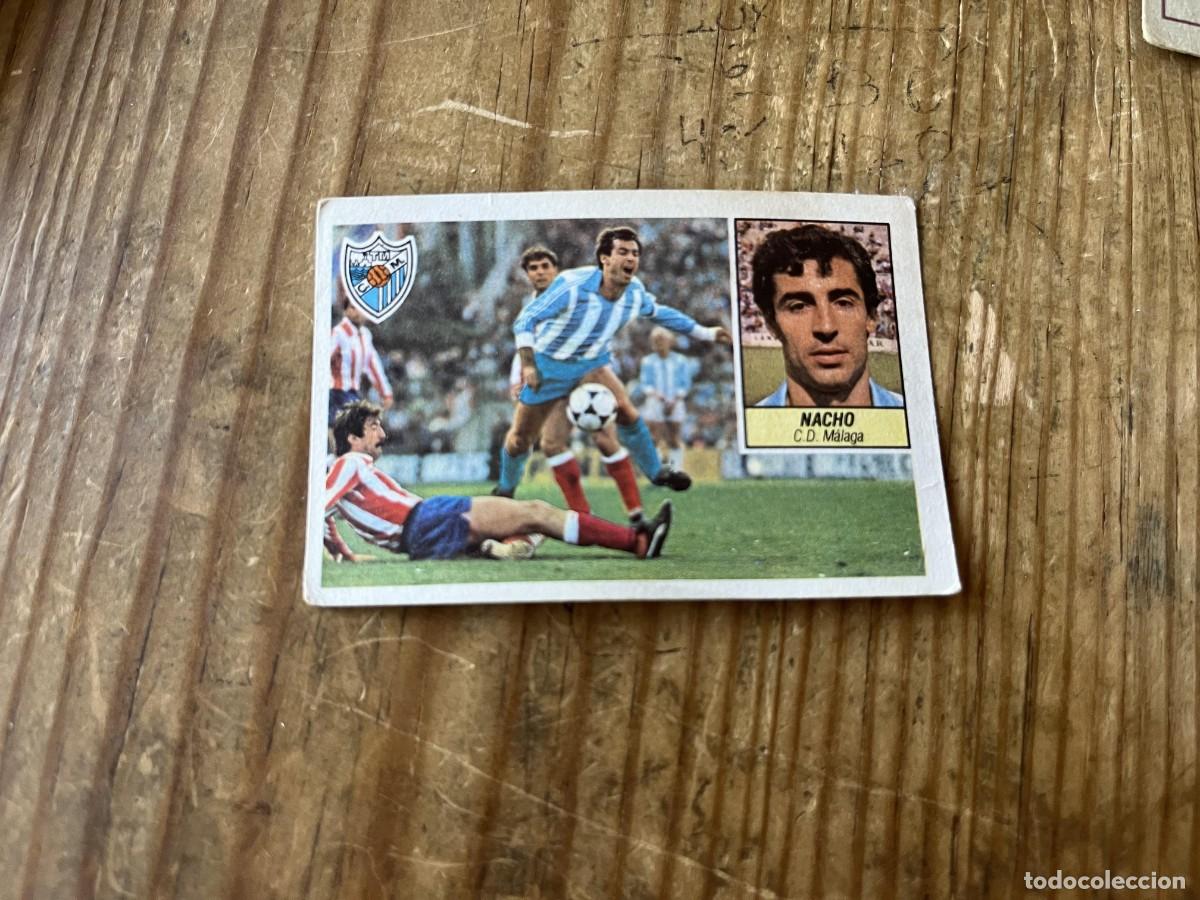Figurine di Calcio: CROMO SIN PEGAR NUNCA PEGADO ALBUM LIGA ESTE 84 85 1984 1985 MALAGA NACHO BAJA
