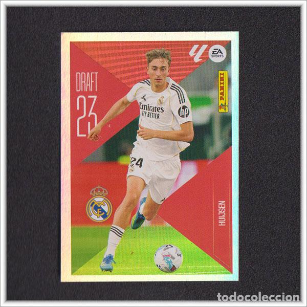 Figurine di Calcio: LIGA ESTE 2026 2027 26 27 PANINI HUIJSEN 10 DRAFT 23 REAL MADRID ALBUM COLECCI&Oacute;N 1&ordf; EDICI&Oacute;N