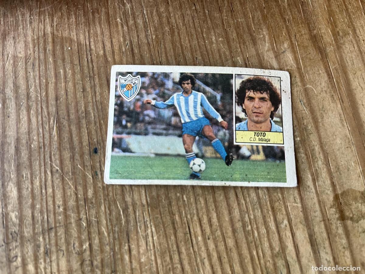 Fu&szlig;ball-Sticker: CROMO SIN PEGAR NUNCA PEGADO ALBUM LIGA ESTE 84 85 1984 1985 MALAGA TOTO