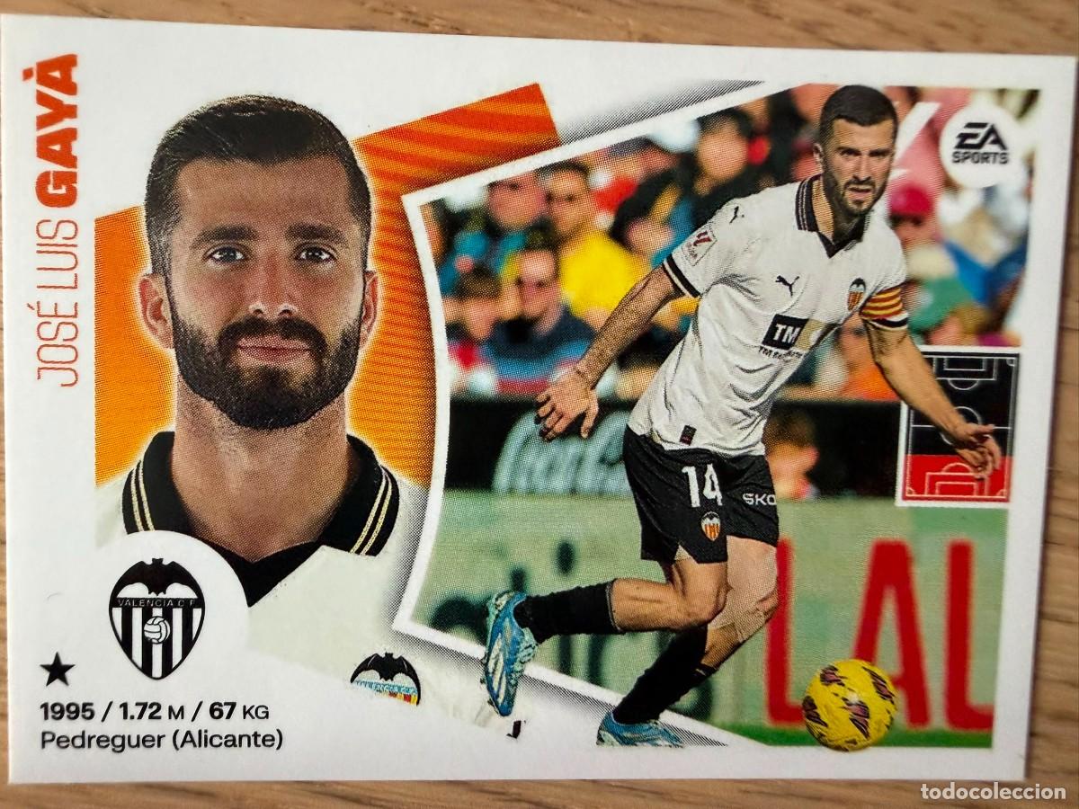 Cromos de f&uacute;tbol: 10 GAYA VALENCIA 24 25 2024 2025 LIGA EA SPORTS COLECCIONES ESTE SIN PEGAR STICKER