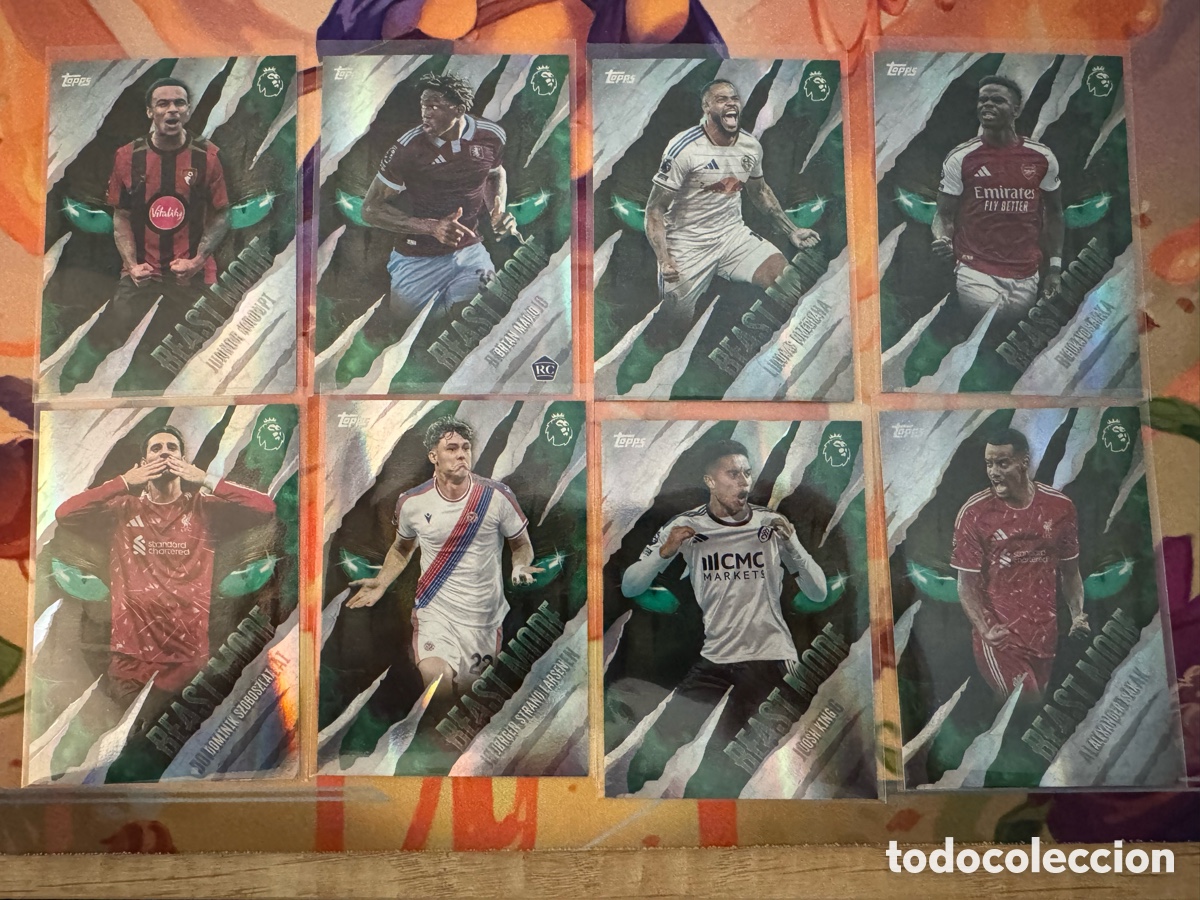 Cromos de f&uacute;tbol: Beast Mode Premier League 26/27 Topps