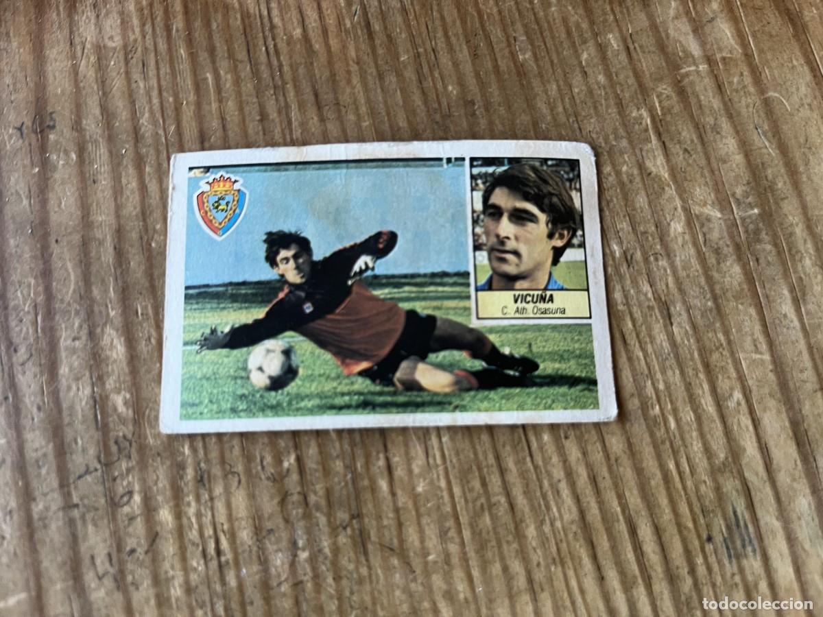 Cromos de f&uacute;tbol: CROMO SIN PEGAR NUNCA PEGADO ALBUM LIGA ESTE 84 85 1984 1985 OSASUNA VICU&Ntilde;A