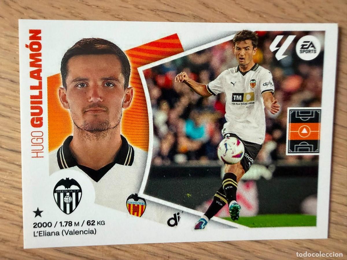 Cromos de f&uacute;tbol: 11 GUILLAMON VALENCIA 24 25 2024 2025 LIGA EA SPORTS COLECCIONES ESTE SIN PEGAR STICKER