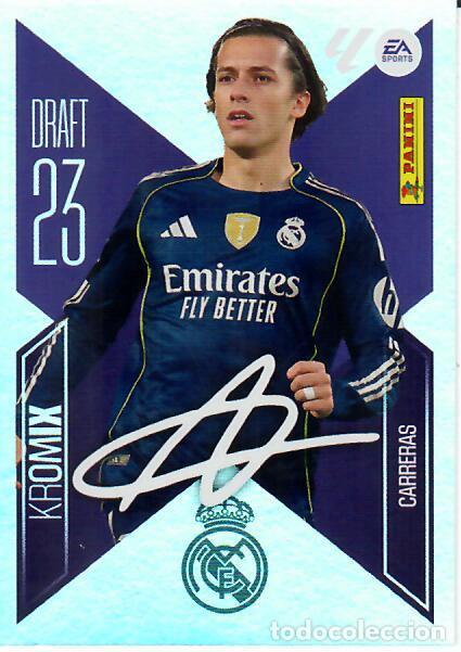 Cromos de f&uacute;tbol: CROMO PANINI LIGA ESTE 26 27 - KROMIX N&ordm; K5 - CARRERAS - REAL MADRID