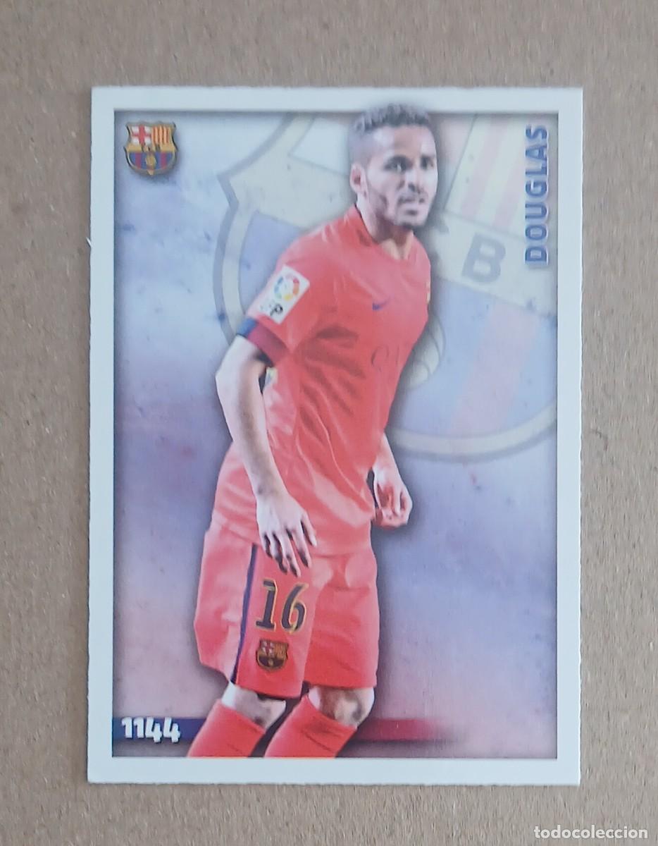 Cromos de f&uacute;tbol: CROMO n&ordm; 1144 DOUGLAS BARCELONA MUNDICROMO 2014-2015. Nuevo de sobre.