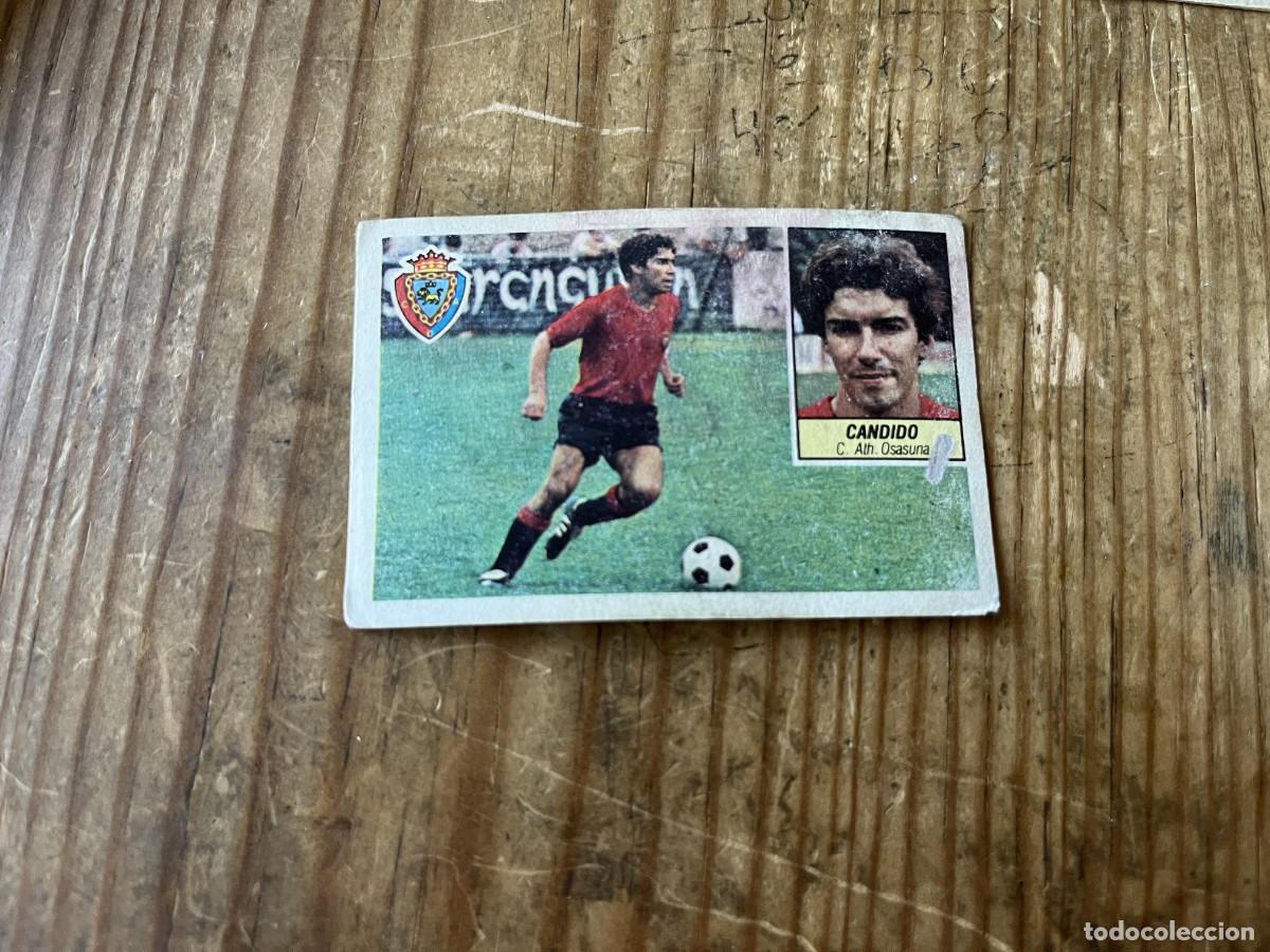 Cromos de f&uacute;tbol: CROMO SIN PEGAR NUNCA PEGADO ALBUM LIGA ESTE 84 85 1984 1985 OSASUNA CANDIDO