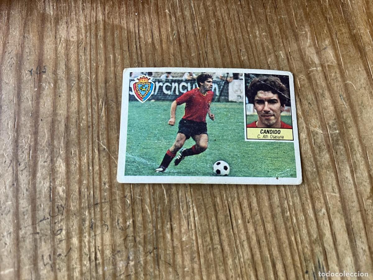 Cromos de f&uacute;tbol: CROMO SIN PEGAR NUNCA PEGADO ALBUM LIGA ESTE 84 85 1984 1985 OSASUNA CANDIDO