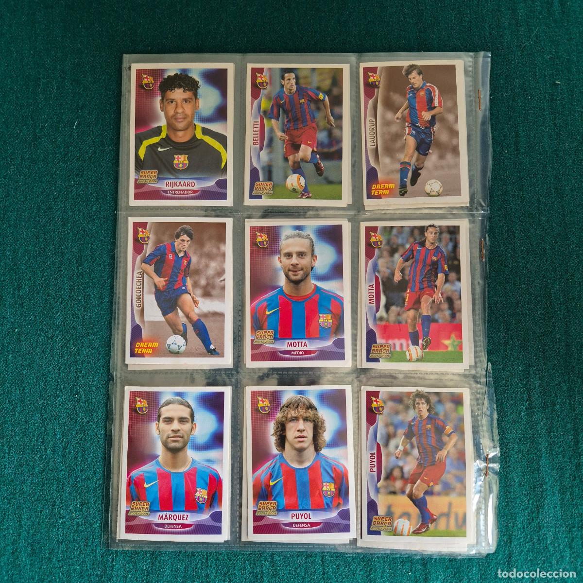 Figurine di Calcio: 27 cromos super barca 2005 2006