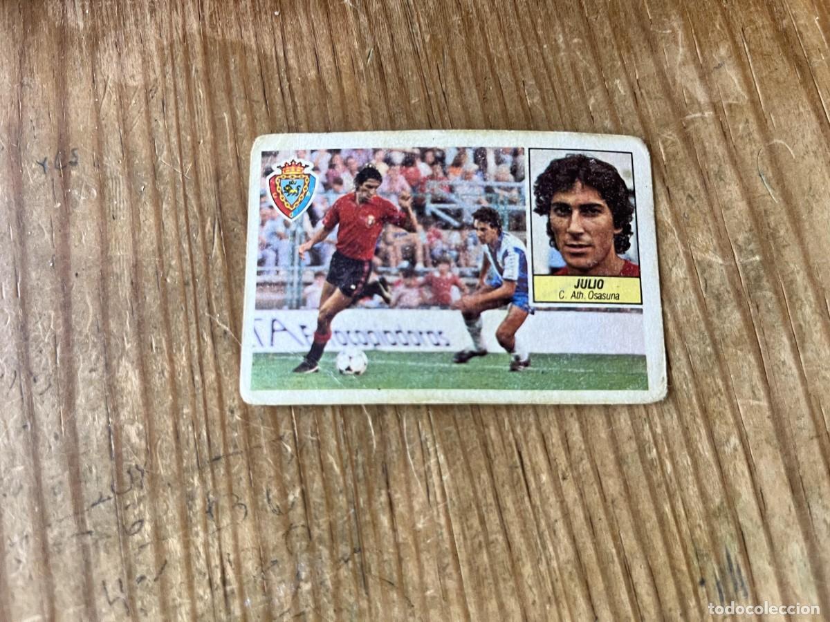 Cromos de f&uacute;tbol: CROMO SIN PEGAR NUNCA PEGADO ALBUM LIGA ESTE 84 85 1984 1985 OSASUNA JULIO BAJA
