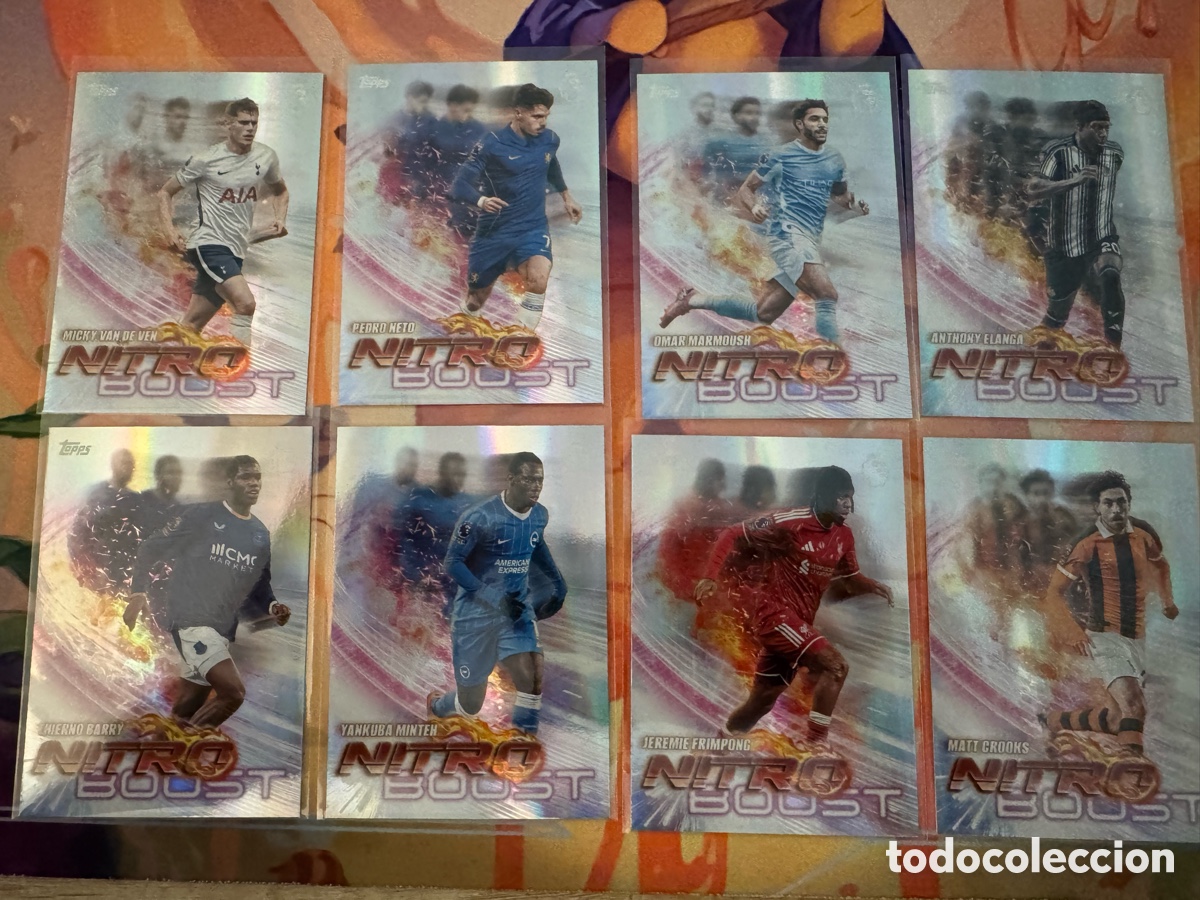 Cromos de f&uacute;tbol: Nitro Boost Premier League 26/27 Topps