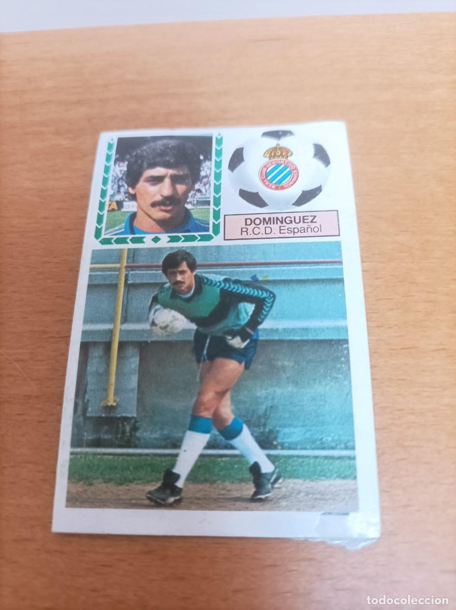 Cromos de f&uacute;tbol: ESTE 1983 1984 83 84 - DOMINGUEZ (ESPA&Ntilde;OL) - DESPEGADO