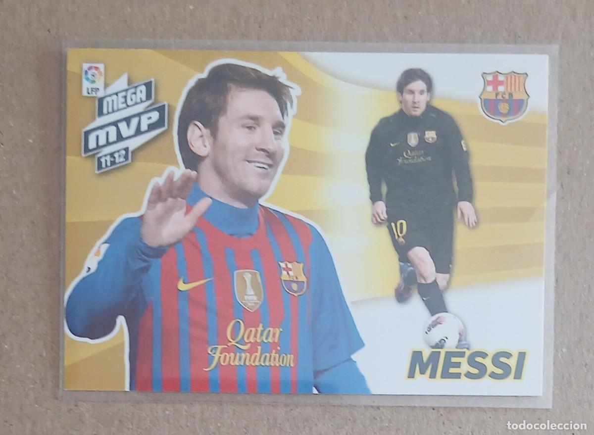 Cromos de f&uacute;tbol: CROMO n&ordm; 424 MESSI BARCELONA MEGACRACKS 2011-2012 DE PANINI.