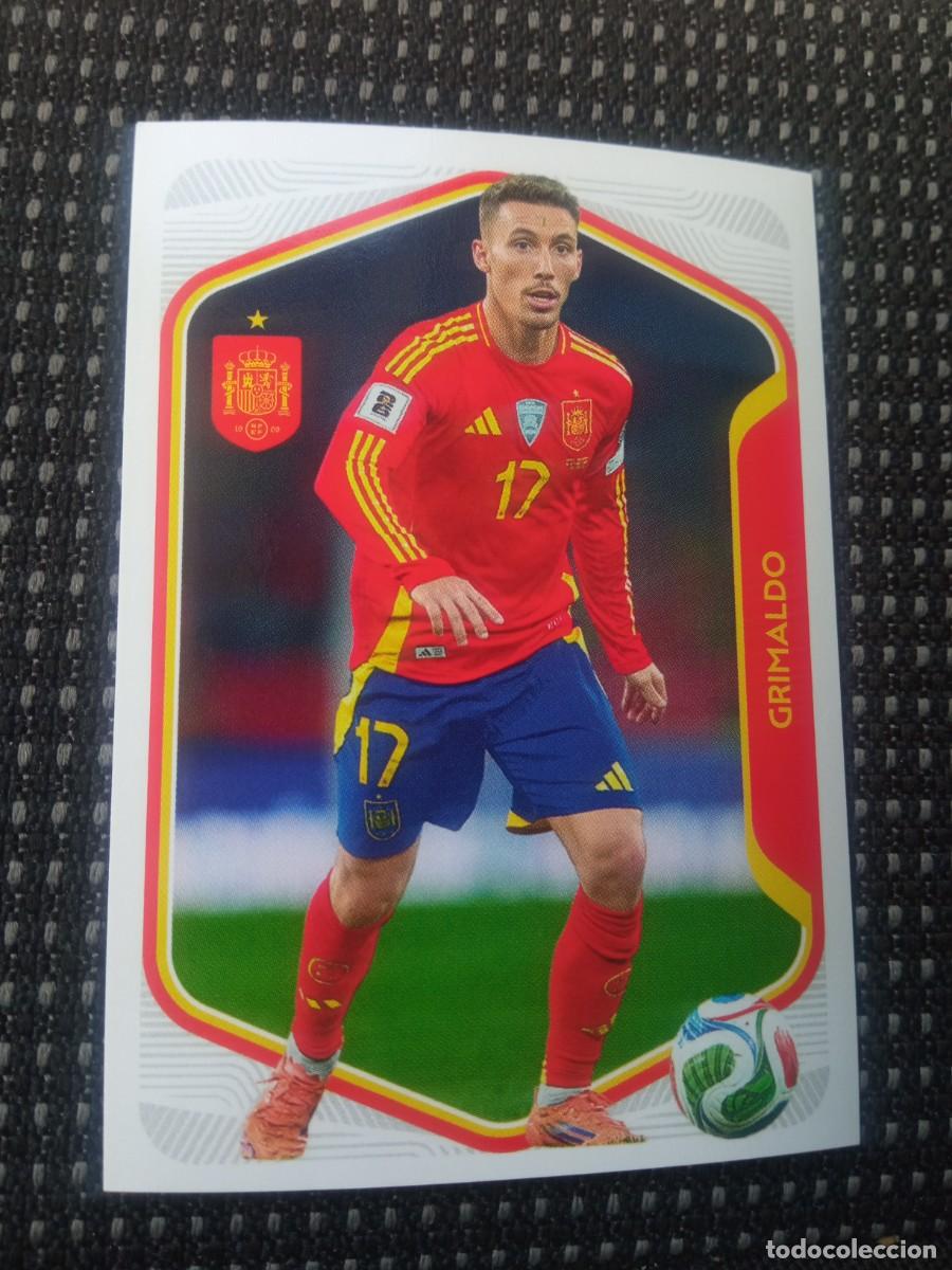 Cromos de f&uacute;tbol: Grimaldo, cromo 29, Espa&ntilde;a 2026, Carrefour Panini,