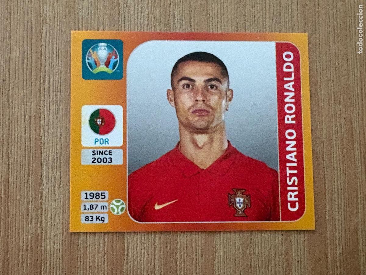 Cromos de f&uacute;tbol: 28. CROMO CRISTIANO RONALDO PANINI EURO 2020 N 676