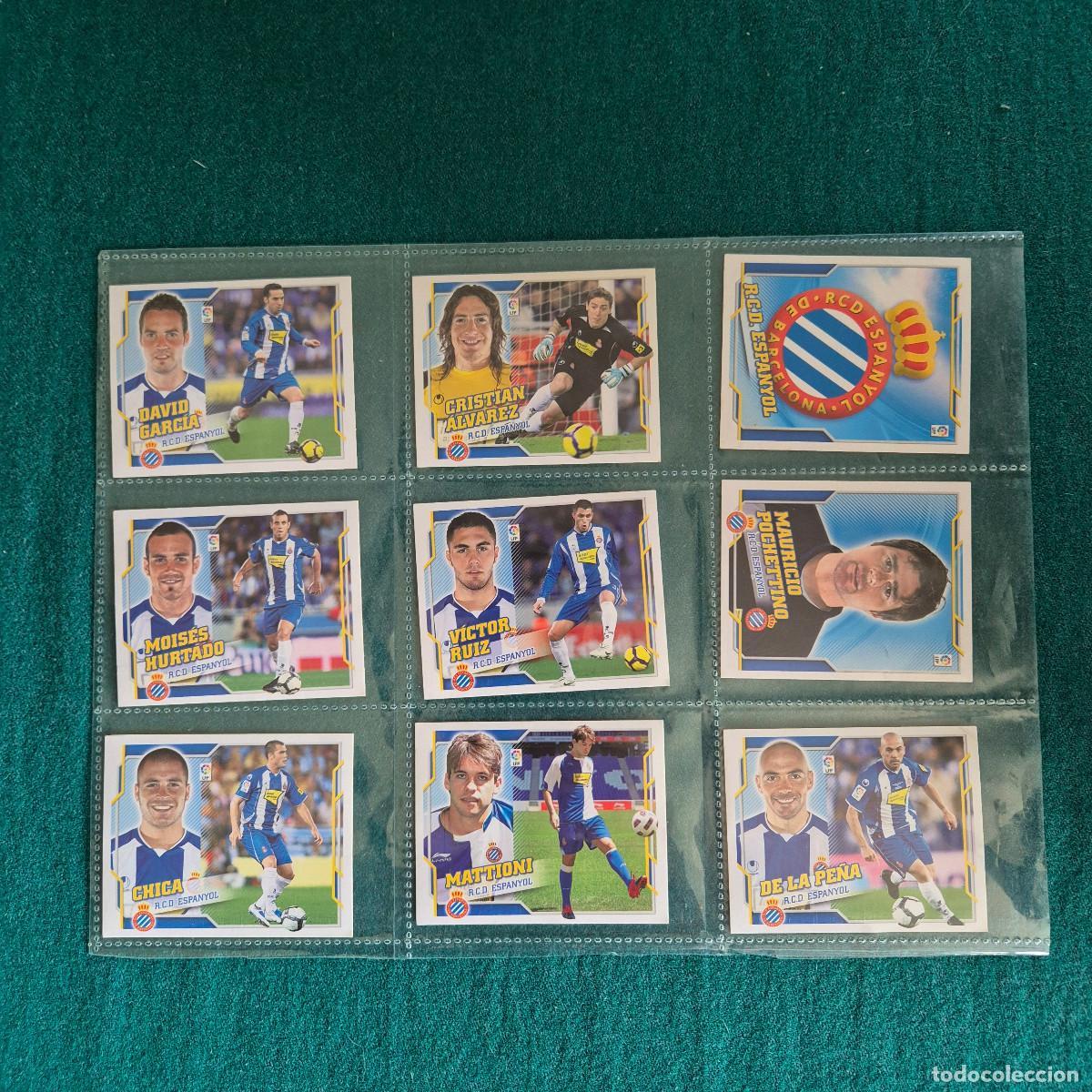Figurine di Calcio: 9 cromos liga este ESPA&Ntilde;OL 2010 2011