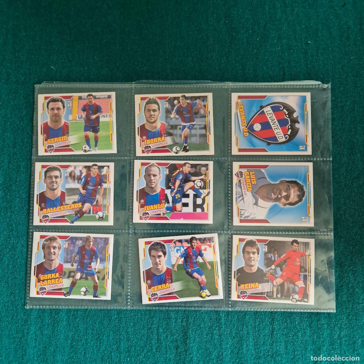 Figurine di Calcio: 9 cromos liga este LEVANTE 2010 2011