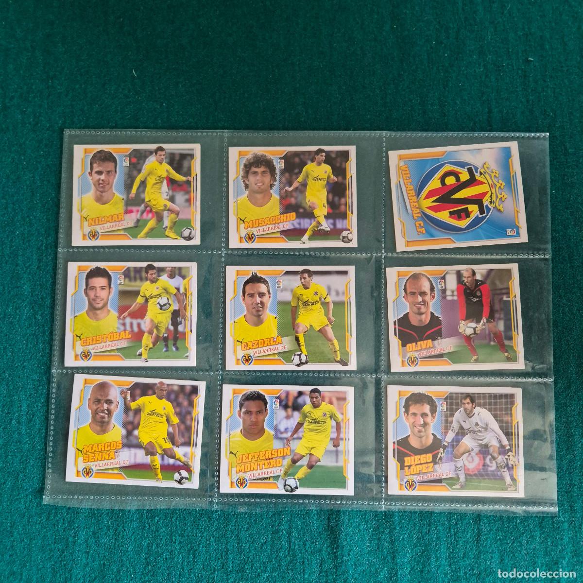 Figurine di Calcio: 9 cromos liga este VILLARREAL 2010 2011
