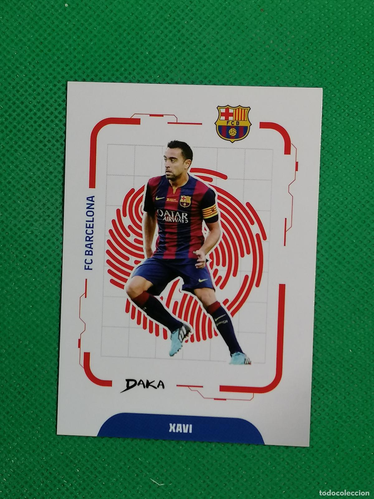Cromos de f&uacute;tbol: EK-18 XAVI ELECTRICAL KEY ⚽ DAKA TOP AUDIENCE BARCELONA 2025 2026 25 26 ⚽