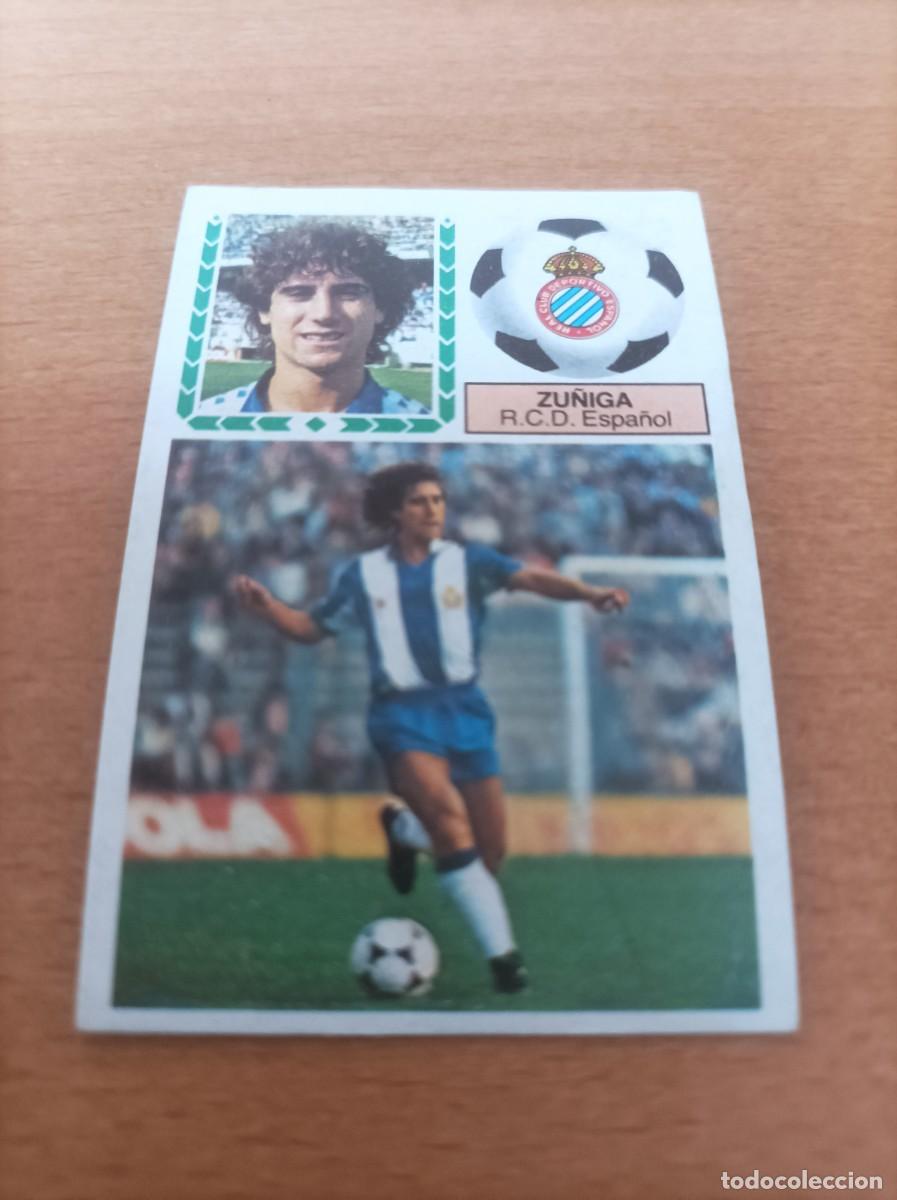 Cromos de f&uacute;tbol: ESTE 1983 1984 83 84 - ZU&Ntilde;IGA (ESPA&Ntilde;OL) - DESPEGADO