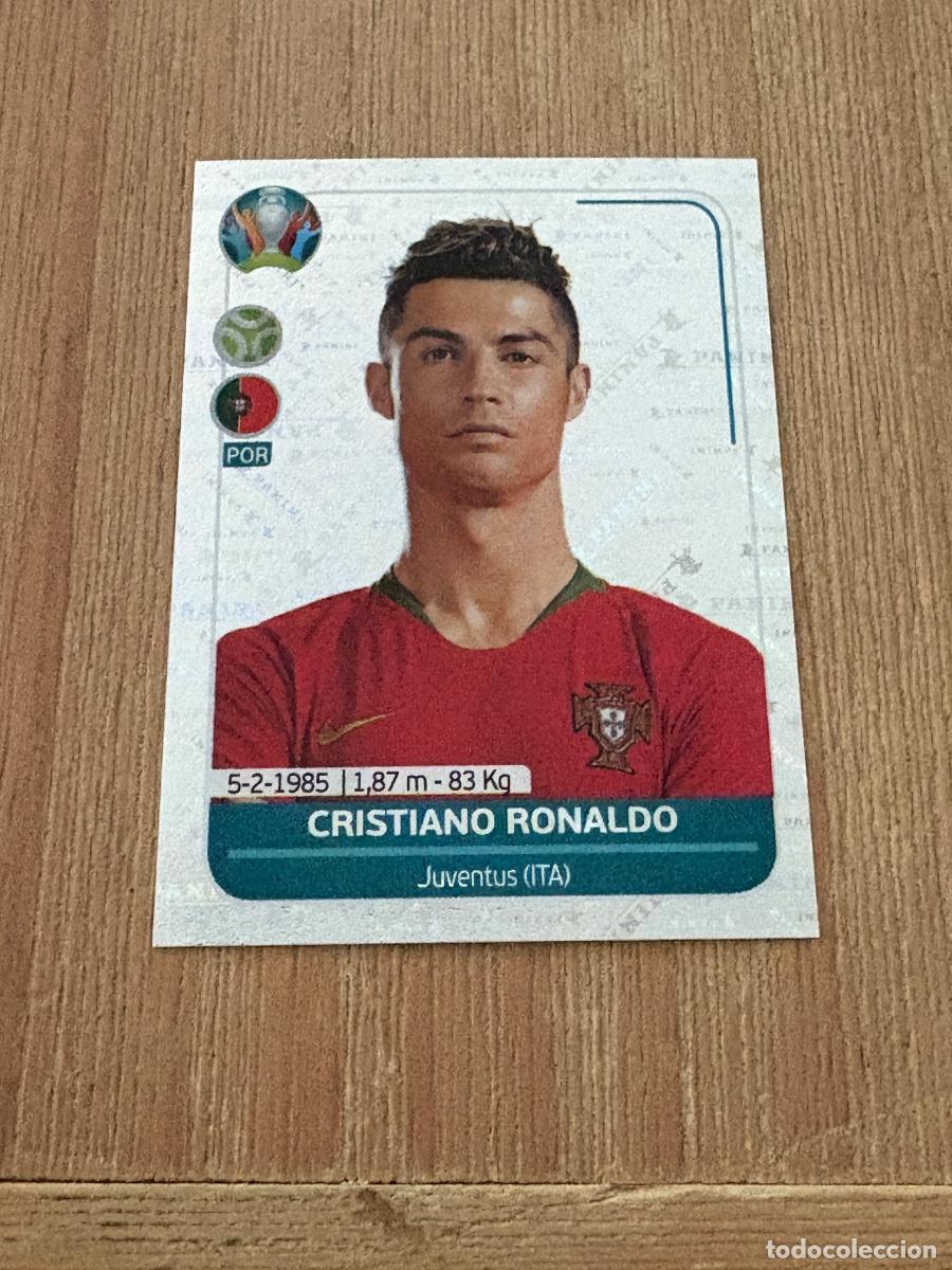 Cromos de f&uacute;tbol: 28. CROMO UEFA EURO PREVIEW 2020 PANINI POR 6 Cristiano Ronaldo PORTUGAL STICKER NUEVO CR7