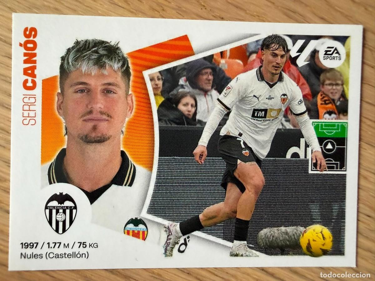 Cromos de f&uacute;tbol: 18 CANOS VALENCIA 24 25 2024 2025 LIGA EA SPORTS COLECCIONES ESTE SIN PEGAR STICKER