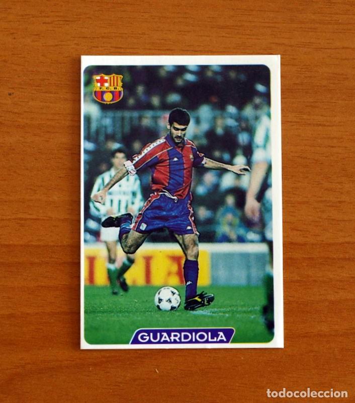 Cromos de f&uacute;tbol: Barcelona -N&ordm; 66 Guardiola -Las Fichas de la Liga 95-96-1995-1996 -Mundicromo Sport