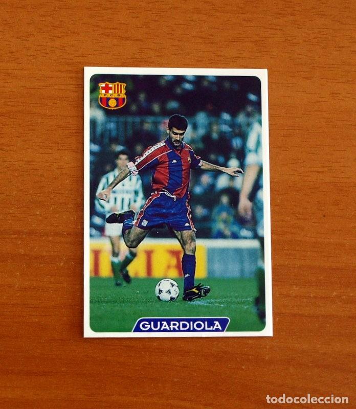 Cromos de f&uacute;tbol: Barcelona -N&ordm; 66 Guardiola -Las Fichas de la Liga 95-96-1995-1996 -Mundicromo Sport