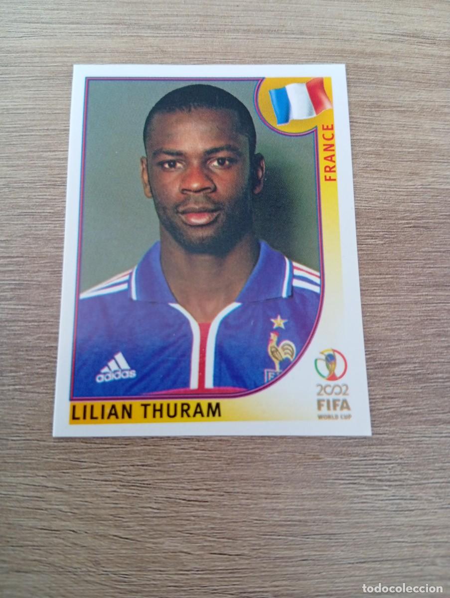 Cromos de f&uacute;tbol: LILIAN THURAM 28 MUNDIAL KOREA JAPON 2002 02 PANINI NUNCA PEGADO