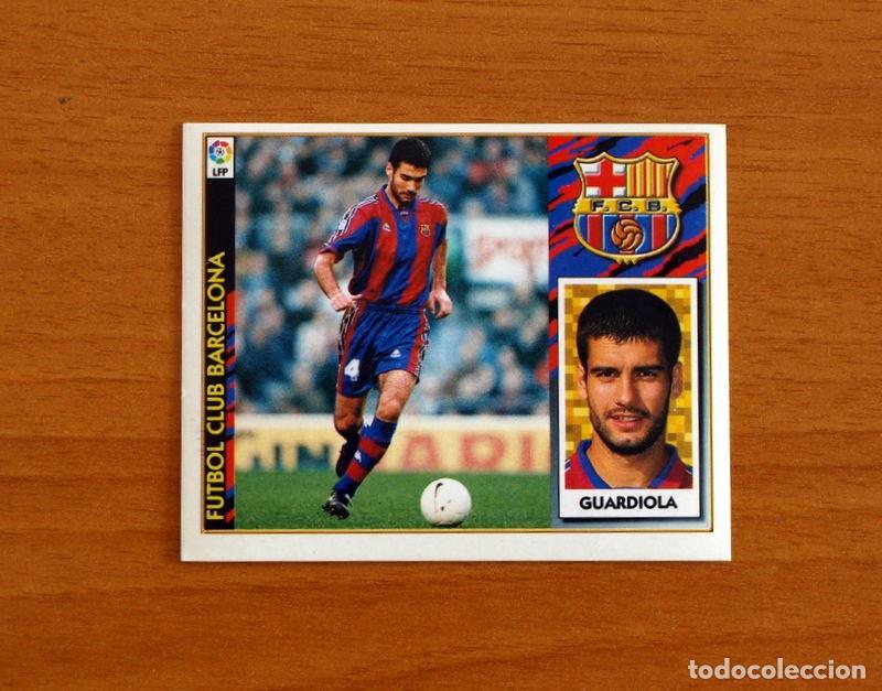 Cromos de f&uacute;tbol: Barcelona - Guardiola - Ediciones Este Liga 1997-1998, 97-98 - Nunca Pegado