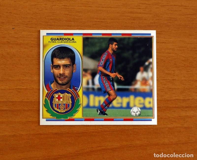 Cromos de f&uacute;tbol: Barcelona - Guardiola - Ediciones Este Liga 1996-1997, 96-97 - Nunca Pegado