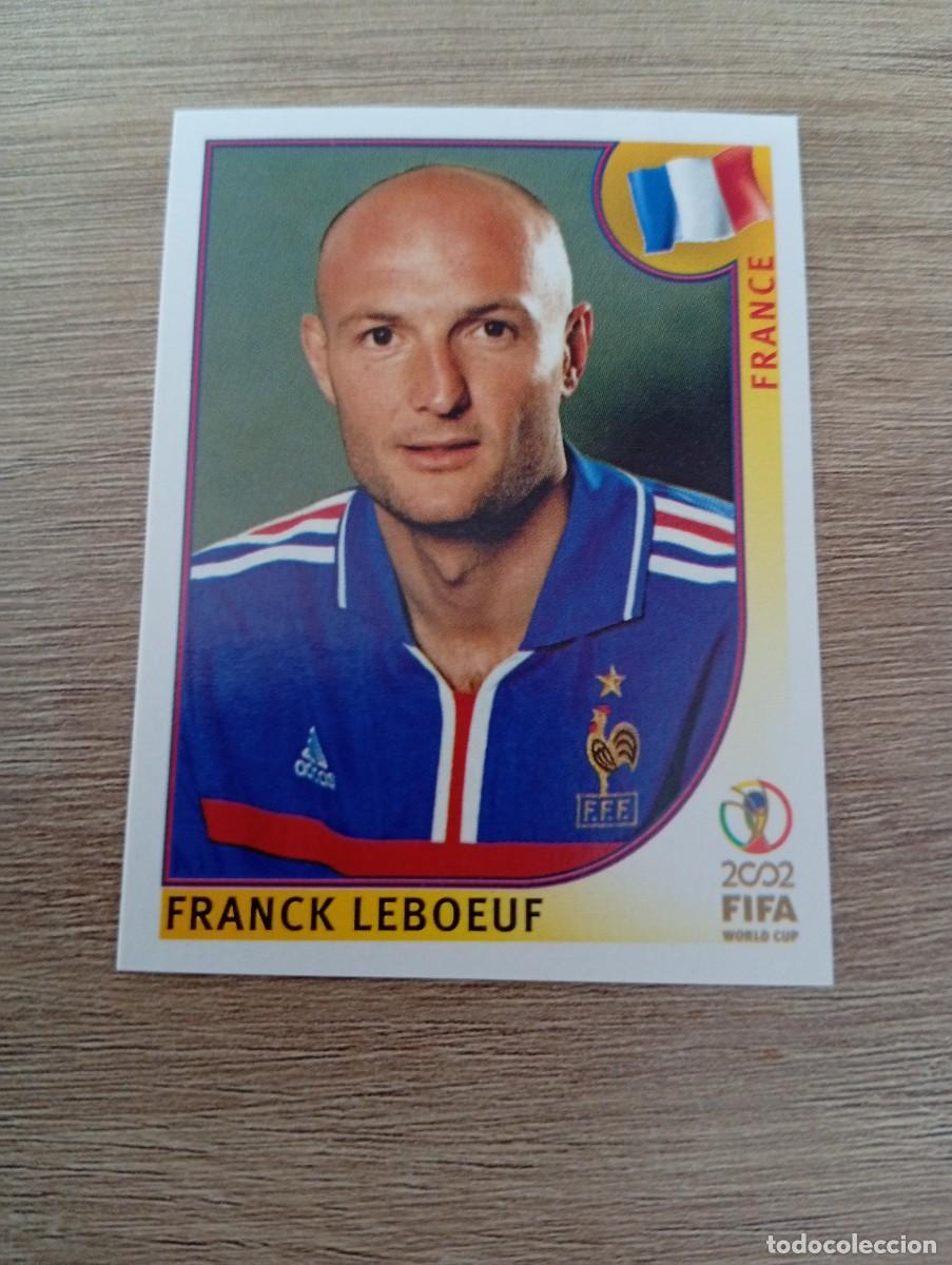 Cromos de f&uacute;tbol: FRANCK LEBOEUF 30 MUNDIAL KOREA JAPON 2002 02 PANINI NUNCA PEGADO
