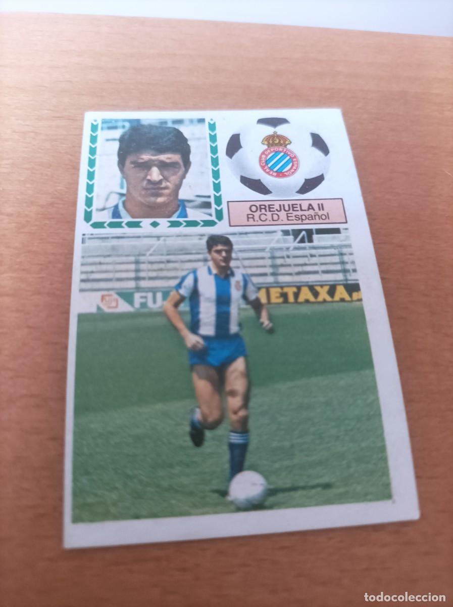 Cromos de f&uacute;tbol: ESTE 1983 1984 83 84 - OREJUELA II (ESPA&Ntilde;OL) - DESPEGADO