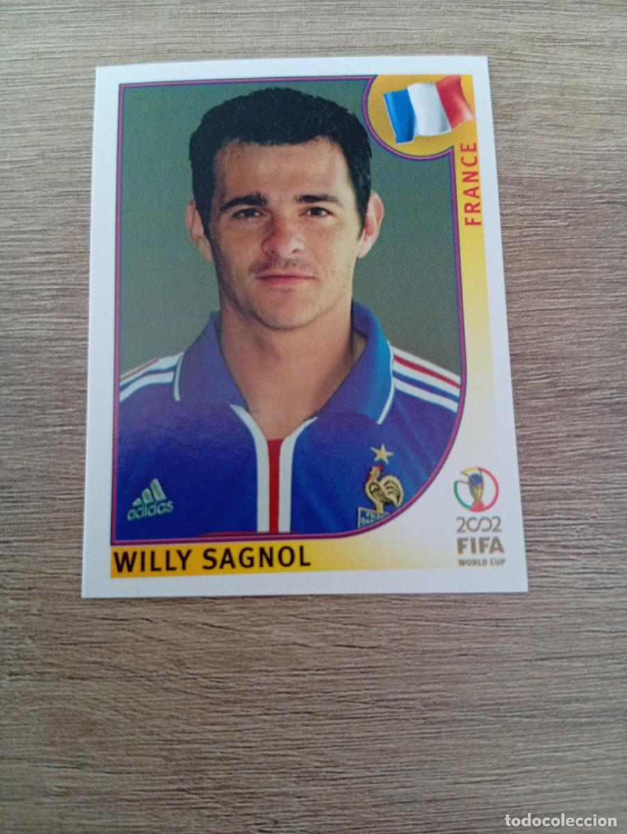 Cromos de f&uacute;tbol: WILLY SAGNOL 32 FRANCIA MUNDIAL KOREA JAPON 2002 02 PANINI NUNCA PEGADO