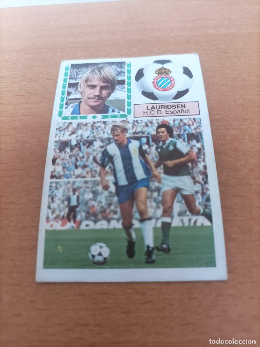 Cromos de f&uacute;tbol: ESTE 1983 1984 83 84 - LAURIDSEN (ESPA&Ntilde;OL) - DESPEGADO