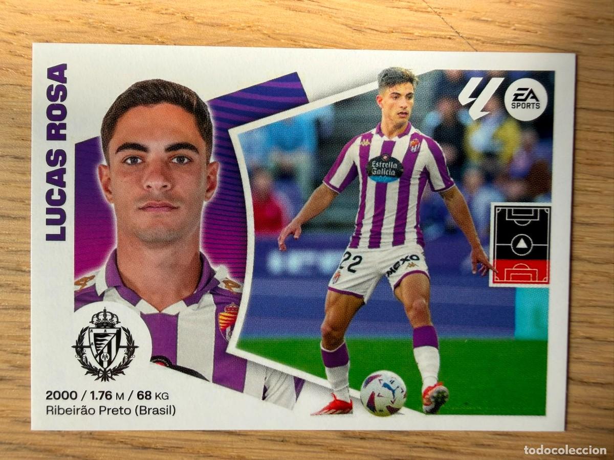Fu&szlig;ball-Sticker: 6 LUCAS ROSA VALLADOLID 24 25 2024 2025 LIGA EA SPORTS COLECCIONES ESTE SIN PEGAR STICKER