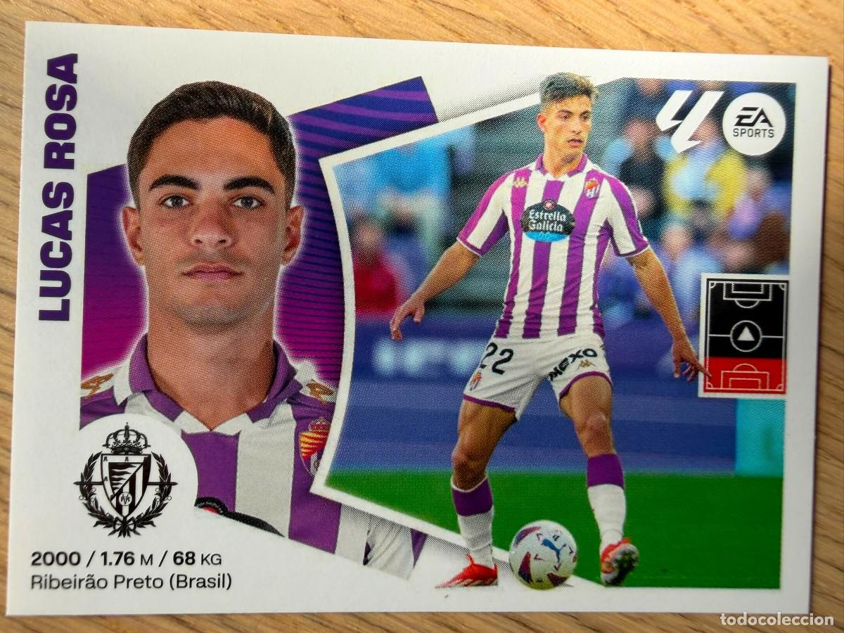 Fu&szlig;ball-Sticker: 6 LUCAS ROSA VALLADOLID 24 25 2024 2025 LIGA EA SPORTS COLECCIONES ESTE SIN PEGAR STICKER