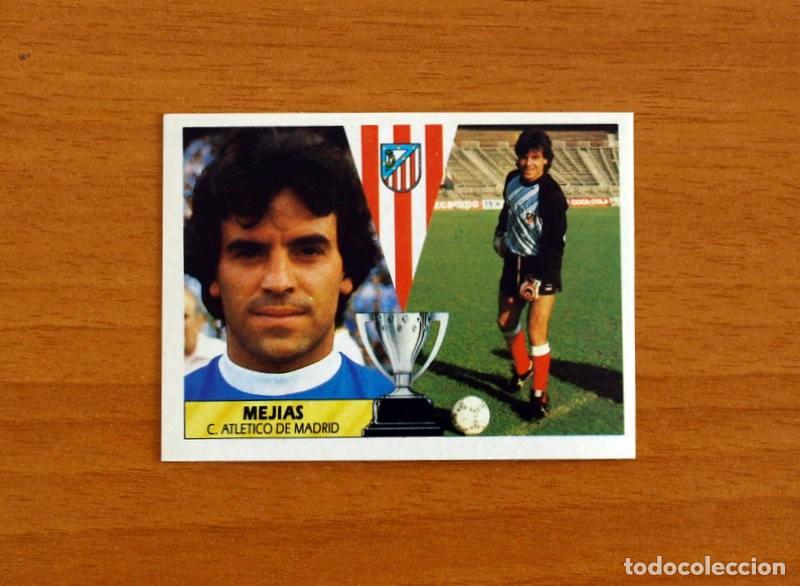Football Stickers: Atletico de Madrid - Mejias - Ediciones Este Liga 1987-1988, 87-88 - Cromo Nunca pegado