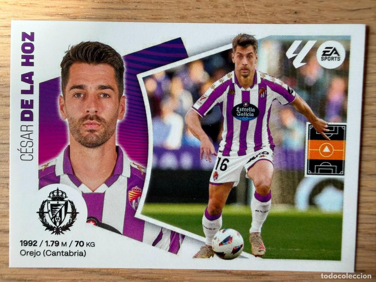 Cromos de f&uacute;tbol: 11 DE LA HOZ VALLADOLID 24 25 2024 2025 LIGA EA SPORTS COLECCIONES ESTE SIN PEGAR STICKER