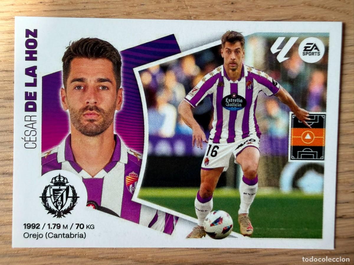 Cromos de f&uacute;tbol: 11 DE LA HOZ VALLADOLID 24 25 2024 2025 LIGA EA SPORTS COLECCIONES ESTE SIN PEGAR STICKER