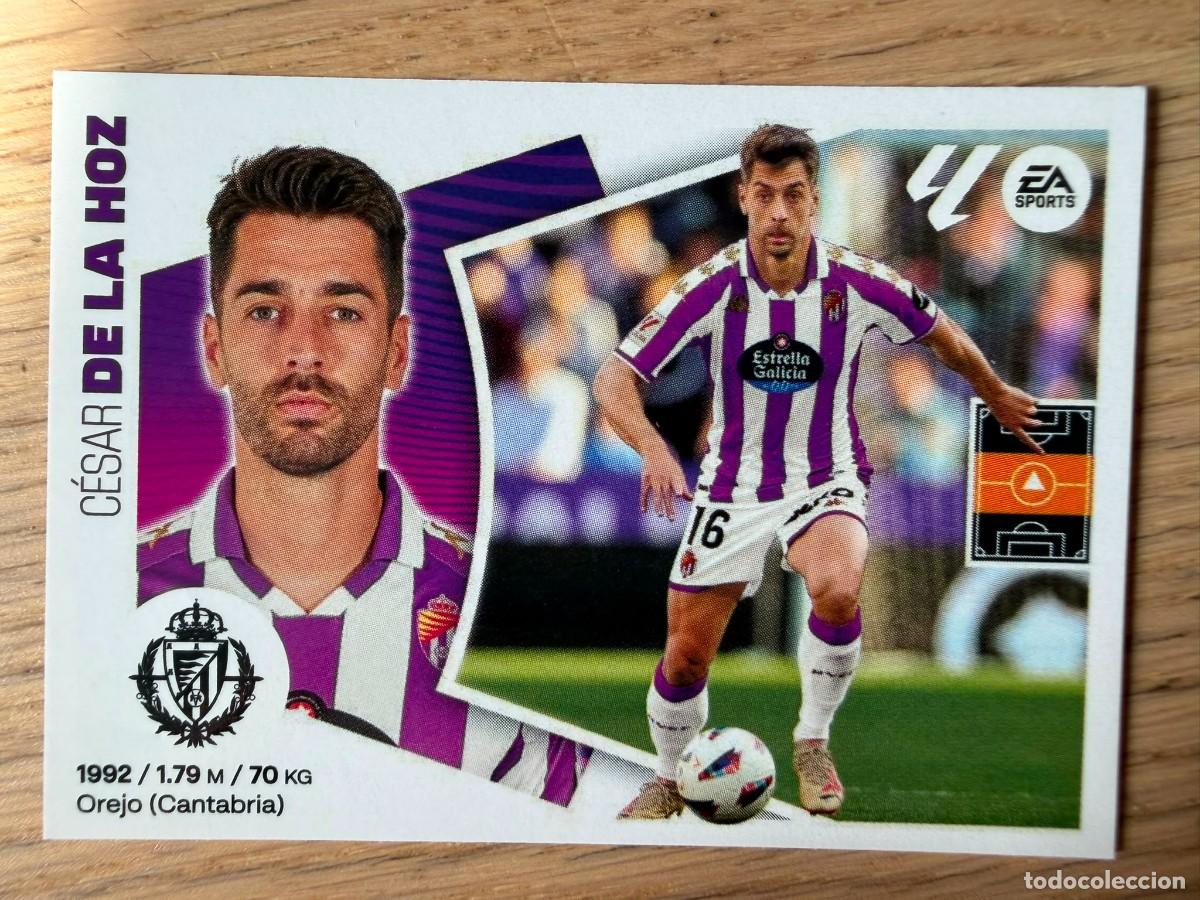 Cromos de f&uacute;tbol: 11 DE LA HOZ VALLADOLID 24 25 2024 2025 LIGA EA SPORTS COLECCIONES ESTE SIN PEGAR STICKER