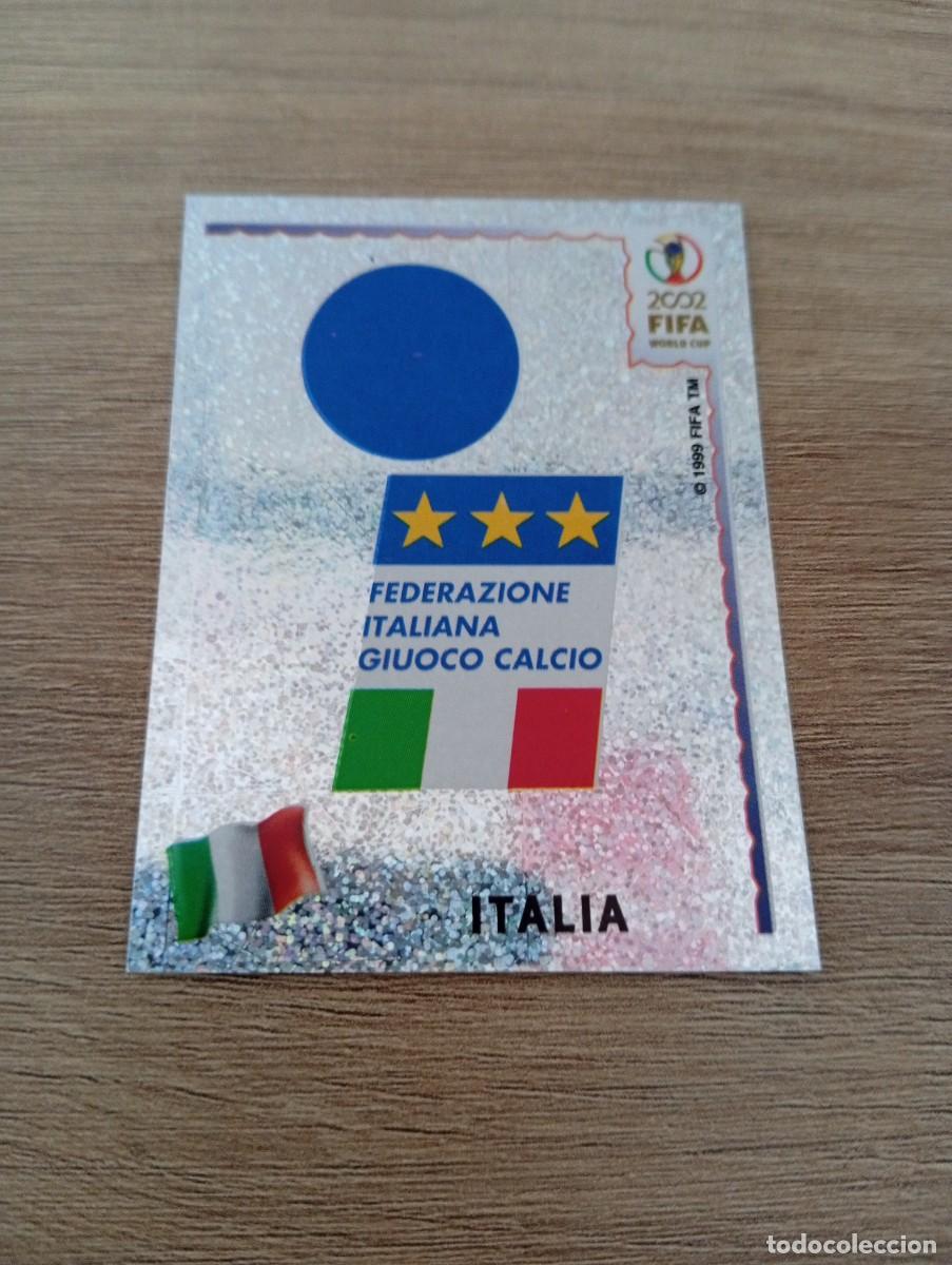 Cromos de f&uacute;tbol: ESCUDO ITALIA 458 MUNDIAL KOREA JAPON 2002 02 PANINI NUNCA PEGADO