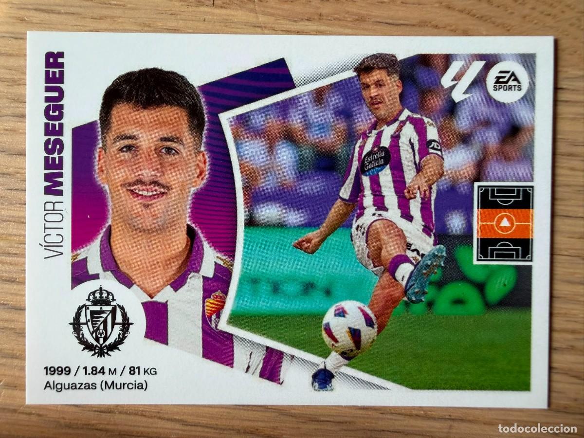Cromos de f&uacute;tbol: 12A 12 A MESEGUER VALLADOLID 24 25 2024 2025 LIGA EA SPORTS COLECCIONES ESTE SIN PEGAR STICKER