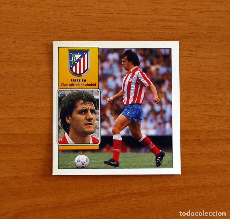 Fu&szlig;ball-Sticker: Atletico Madrid - Ferreira - Ediciones Este Liga 1992-1993, 92-93 - Nunca pegado