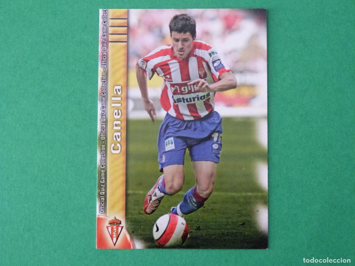 Fu&szlig;ball-Sticker: TRADING CARD FUTBOL CANELLA REAL SPORTING DE GIJON N&ordm; 361 FICHAS LIGA MUNDICROMO 2009-2010/09-10