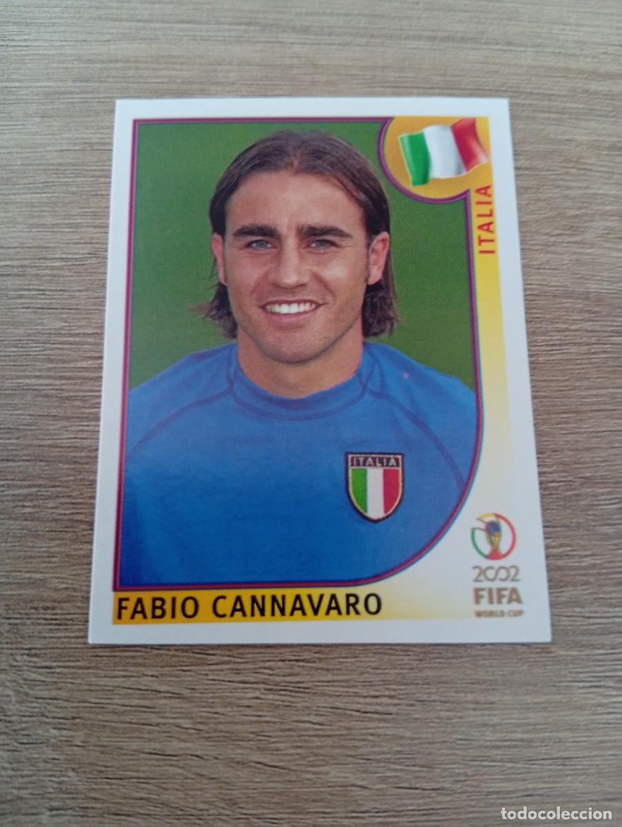 Fu&szlig;ball-Sticker: FABIO CANNAVARO 461 ITALIA MUNDIAL KOREA JAPON 2002 02 PANINI NUNCA PEGADO